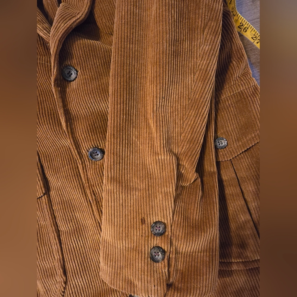 Vintage Men's Brown Corduroy Blazer - Picture 8 of 10